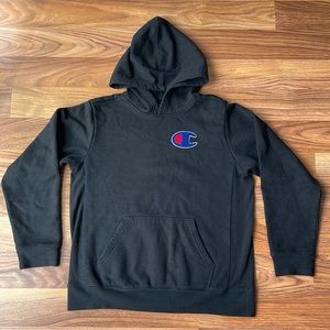 Champion Black Hoodie
